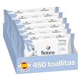 Biolane H2O Babyservetter 6x75st
