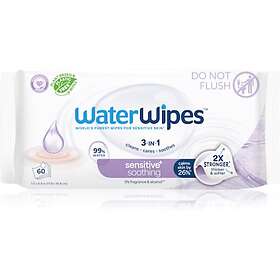 WaterWipes Soothing Clean Baby Vådservietter 60stk