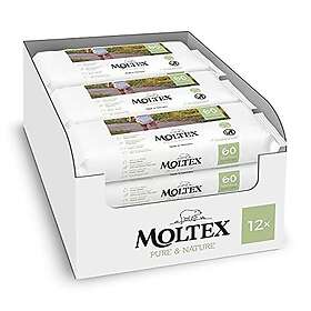 Moltex Pure & Nature Våtservetter 12x60st