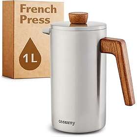 Cosumy 7770295 Presskanna 1L 5-Koppar