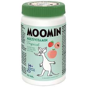 Moomin Mumin Multivitamin Tropical 90 Tabletter