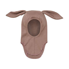 Huttelihut Ribbet Ull Balaclava Med Ører