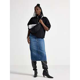 Lindex Denim Midi Skjørt