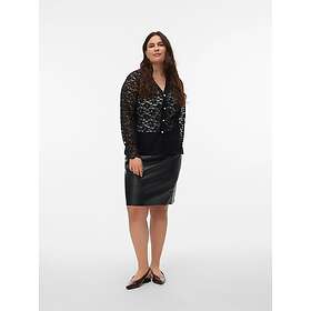 Vero Moda Curved Buttersia Kort Kjol