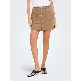 Only Faux Suede Kort Kjol