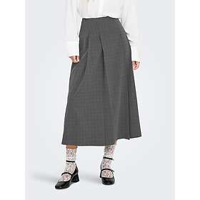 Only Lexie Check Lång Kjol