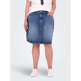 Only CARMAKOMA CARSTELLA Rhinestone Denim Minikjol