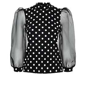 New Look Spot Puff Sleeve Blouse (Men's)