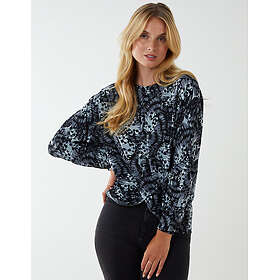 Blue Vanilla Butterfly Print Knot Top (Men's)