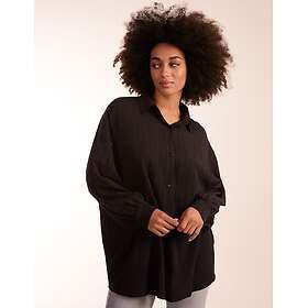 Blue Vanilla Crinkle Oversized Shirt (Men's)