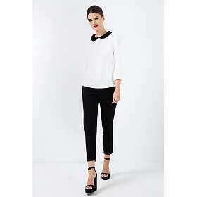 Conquista Cream Peter Pan Collar Top (Women's)