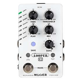 Mooer Looper X2 Stereo Looperpedal