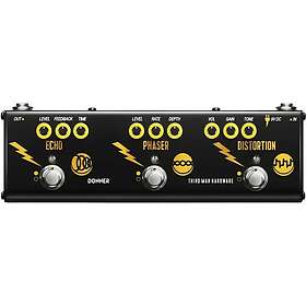 Donner Triple Threat Gitarr Multieffekt Pedalboard