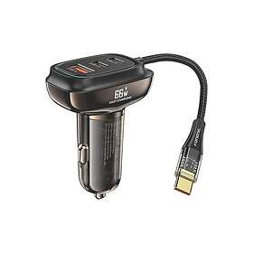 Foneng c20 66W Biloplader 3 porte 66W