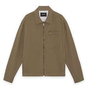 Lyle & Scott Enzyme Wash Zip Through Overshirt (Herre)