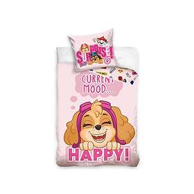 Paw Patrol Happy Bomull Sängkläder Set 140x200cm
