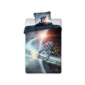 MCU-Sport Space Astronaut Bomull Sängkläder Set 140x200cm KOSMOS 002