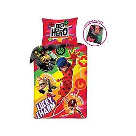 Miraculous Lucky Charm Bomull Sängkläder Set 100xBomull MIR-4347BL+CB