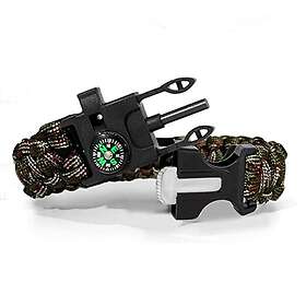 Nokia OEM Paracord Överlevnadsarmband med Kompass, Visselpipa och Eldstartare 84574390