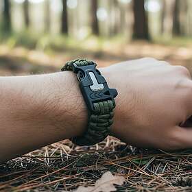 Gadget Master Paracord Överlevnad Armband 1678