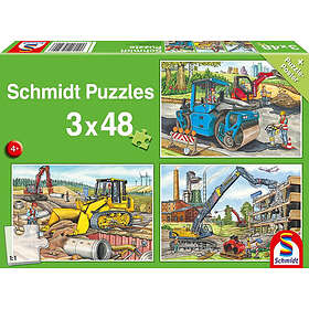 Schmidt På byggarbetsplatsen 144 Bitar