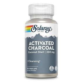 Solaray Activated Charcoal Capsules 90 pcs