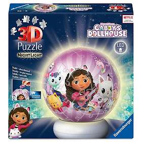 Ravensburger Puzzle-Ball Natlampe Gabby's Dollhouse 72 Brikker
