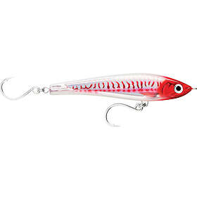 Rapala X-RAP Saltwater XRMAGST17 Magnum Stick HD Red Head UV 17cm 88g