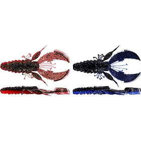 Westin Chebu Rig CreCraw R'N R Pehmeä Viehe Kirkasvesi Mix 6.5cm 2-pack