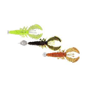 Westin Crecraw Slim R 'N R Mjukt Bete Dark Water Mix 22 5.5cm 3-pack