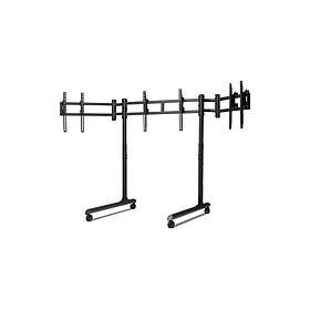 Next Level Racing Fristående Trippelskärmsstativ