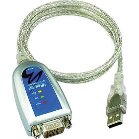 Moxa 52644239 USB till seriell adapter, RS-232/422/485, DB9ma, 10 cm