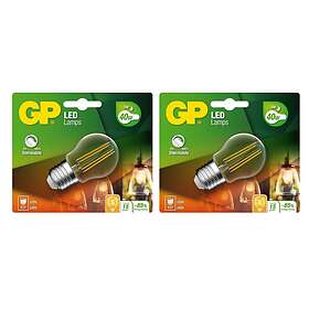 GP Lighting E27 470lm 5W 2-pack
