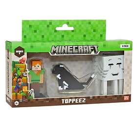 Minecraft 3D Figur Alex, Cat og Happy Ghast 6cm
