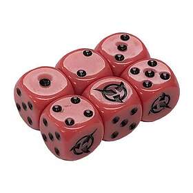 Star Trek Away Missions Klingon Dice Set 6pcs