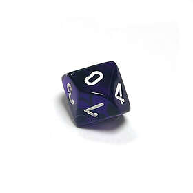 Chessex Gaming Lila/Vit Tärningsset 1st
