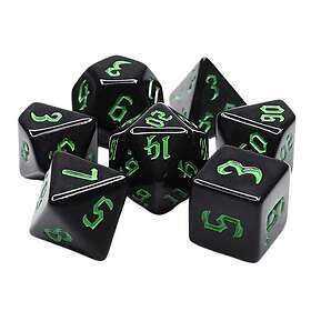 Vaettir Chondrite Green Tärningsset 7st