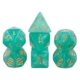 Vaettir Mintgrön Tärningsset 7st