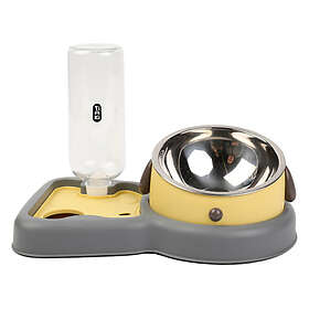 TIAKI 2-i-1 Foder- och Vattendispenser Skål 200ml