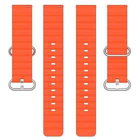 CaseOnline Ocean Gummi Klockarmband 42mm för Garmin Forerunner 570