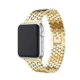 Skalo Fish Scale Metallarmband 40mm för Apple Watch Series 4-6