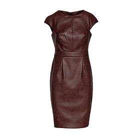Conquista Faux Leather Dress