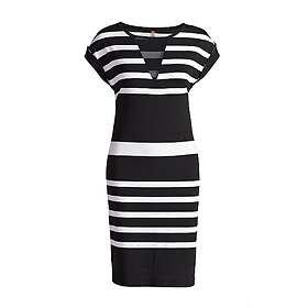 Conquista Straight Striped Dress