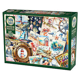 Cobble Hill Strand Skissbok 1000 Bitar