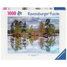 Ravensburger Sø i Norrbränningen Sverige 1000 Brikker