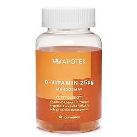 Kronans Apotek D-Vitamin 25µg 60 Gummies