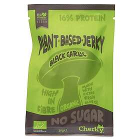 Cherky Plantbased Jerky Black Garlic & Coffee 30g