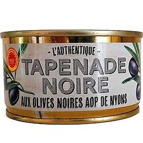 Delices de Luberon Tapenade Svart Nyons Oliver 125g
