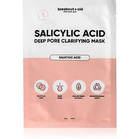 breakout + aid Salicylic Acid Deep Pore Clarifying Mask 34g