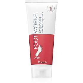 AVON Foot Works Återställande Sprucken Häl Fotkräm 75ml
